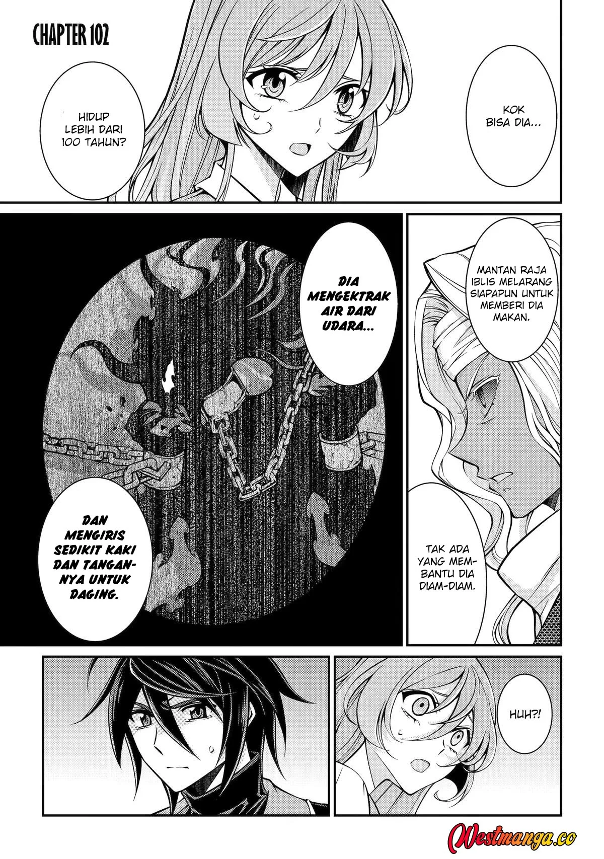 Shikkoku tsukai no saikyo yusha nakama zen’in ni uragira retanode saikyo no mamono Chapter 102 - halaman 2