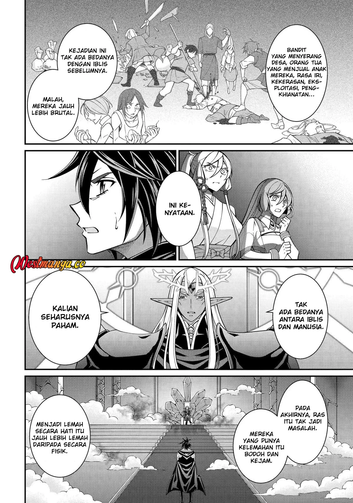 Shikkoku tsukai no saikyo yusha nakama zen’in ni uragira retanode saikyo no mamono Chapter 102 - halaman 32