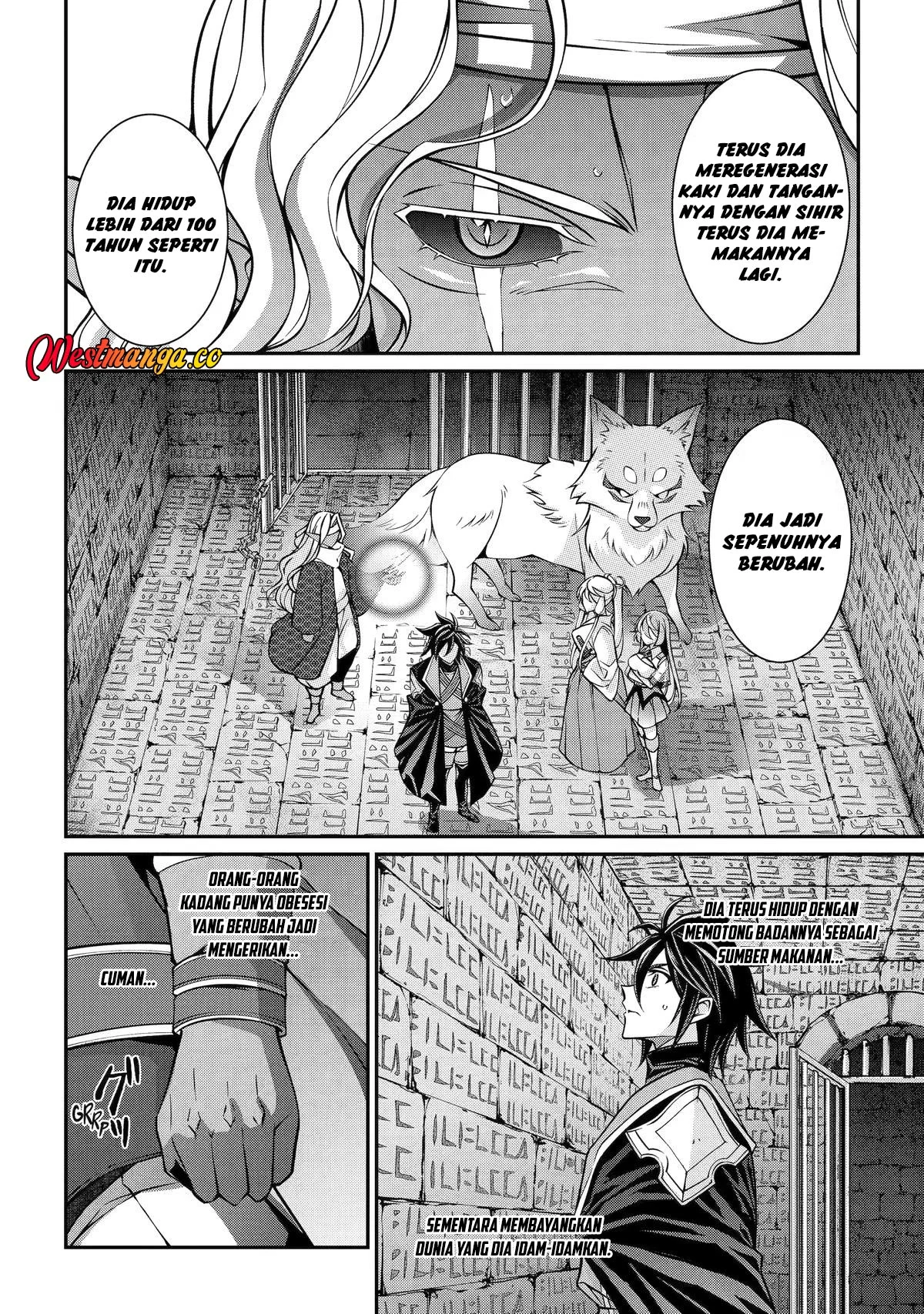Shikkoku tsukai no saikyo yusha nakama zen’in ni uragira retanode saikyo no mamono Chapter 102 - halaman 4