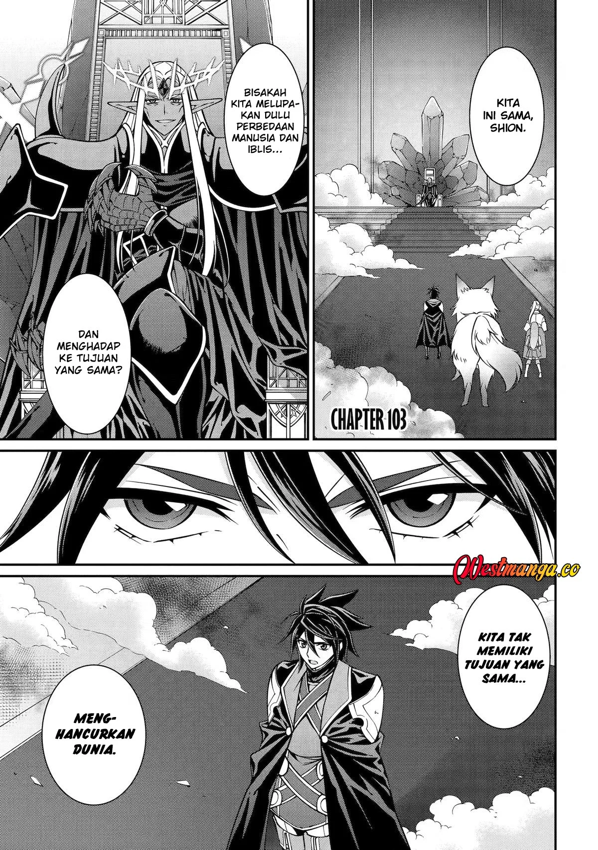 Shikkoku tsukai no saikyo yusha nakama zen’in ni uragira retanode saikyo no mamono Chapter 103 - halaman 2