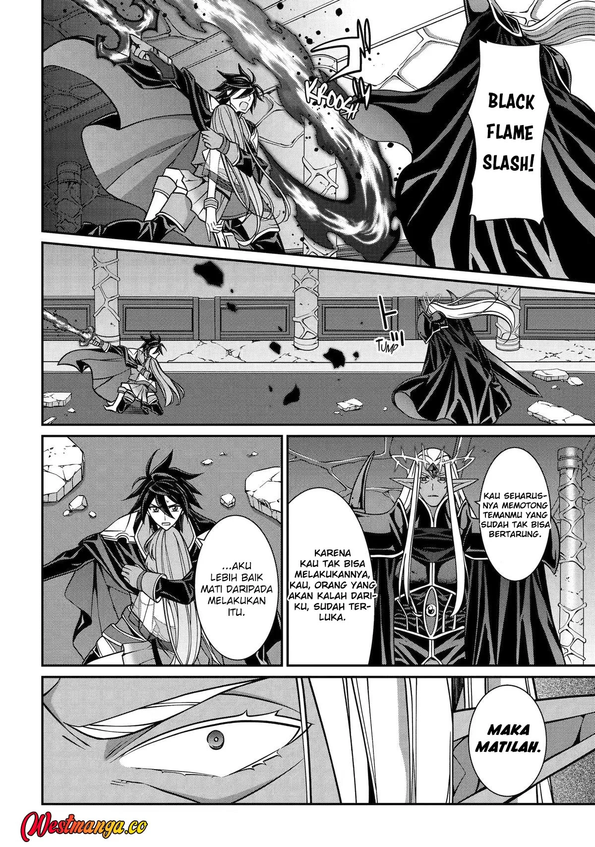 Shikkoku tsukai no saikyo yusha nakama zen’in ni uragira retanode saikyo no mamono Chapter 104 - halaman 27