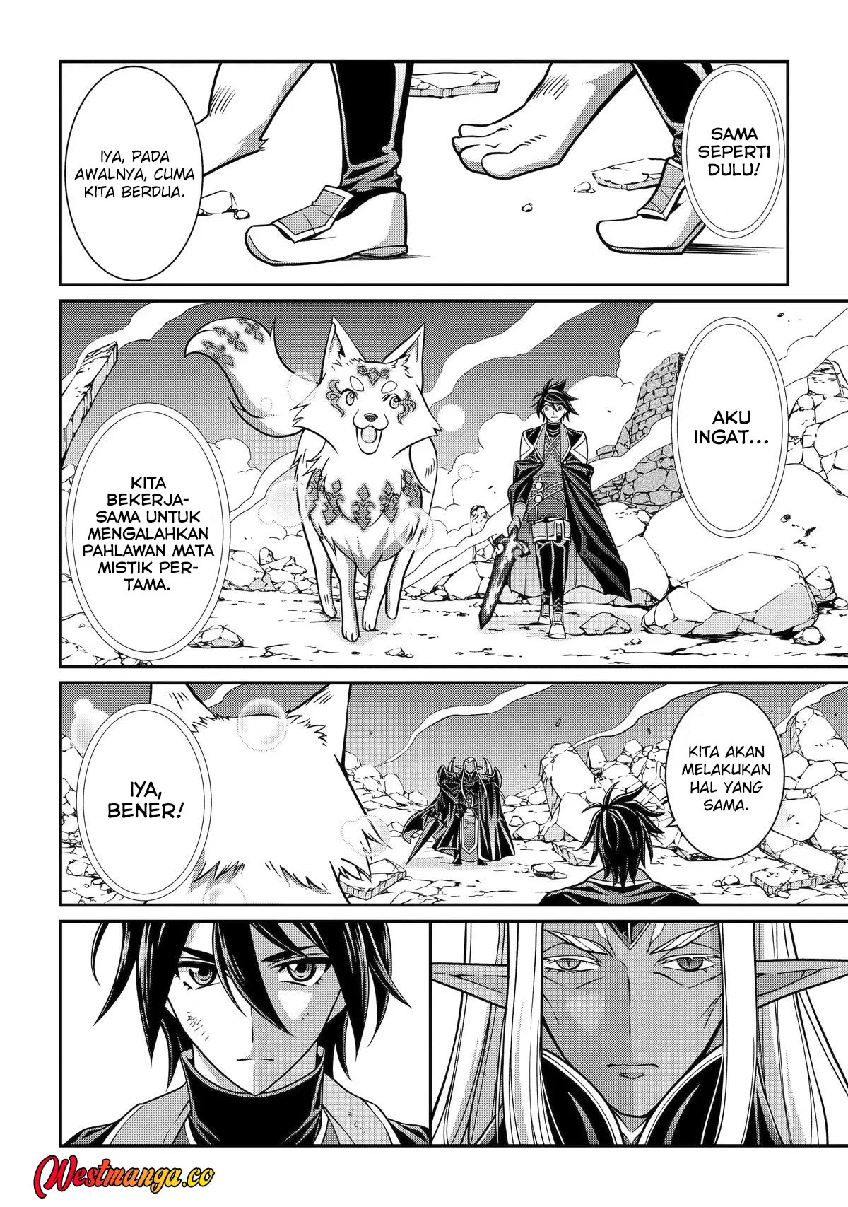 Shikkoku tsukai no saikyo yusha nakama zen’in ni uragira retanode saikyo no mamono Chapter 104 - halaman 35