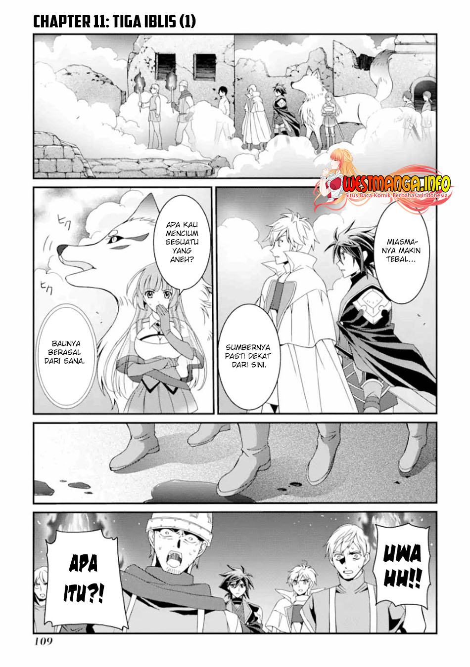 Shikkoku tsukai no saikyo yusha nakama zen’in ni uragira retanode saikyo no mamono Chapter 11 - halaman 2