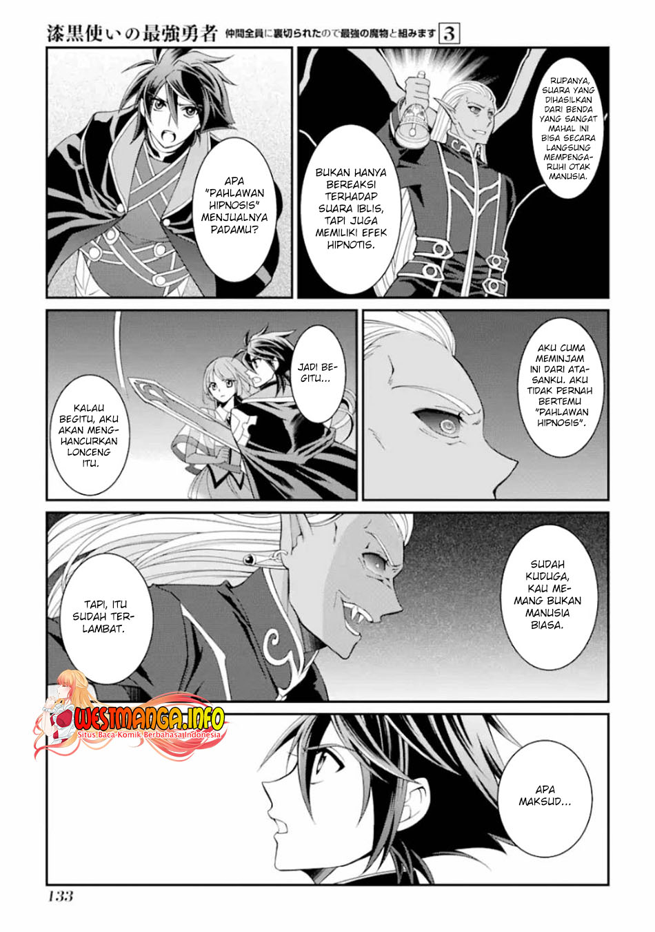 Shikkoku tsukai no saikyo yusha nakama zen’in ni uragira retanode saikyo no mamono Chapter 11 - halaman 28