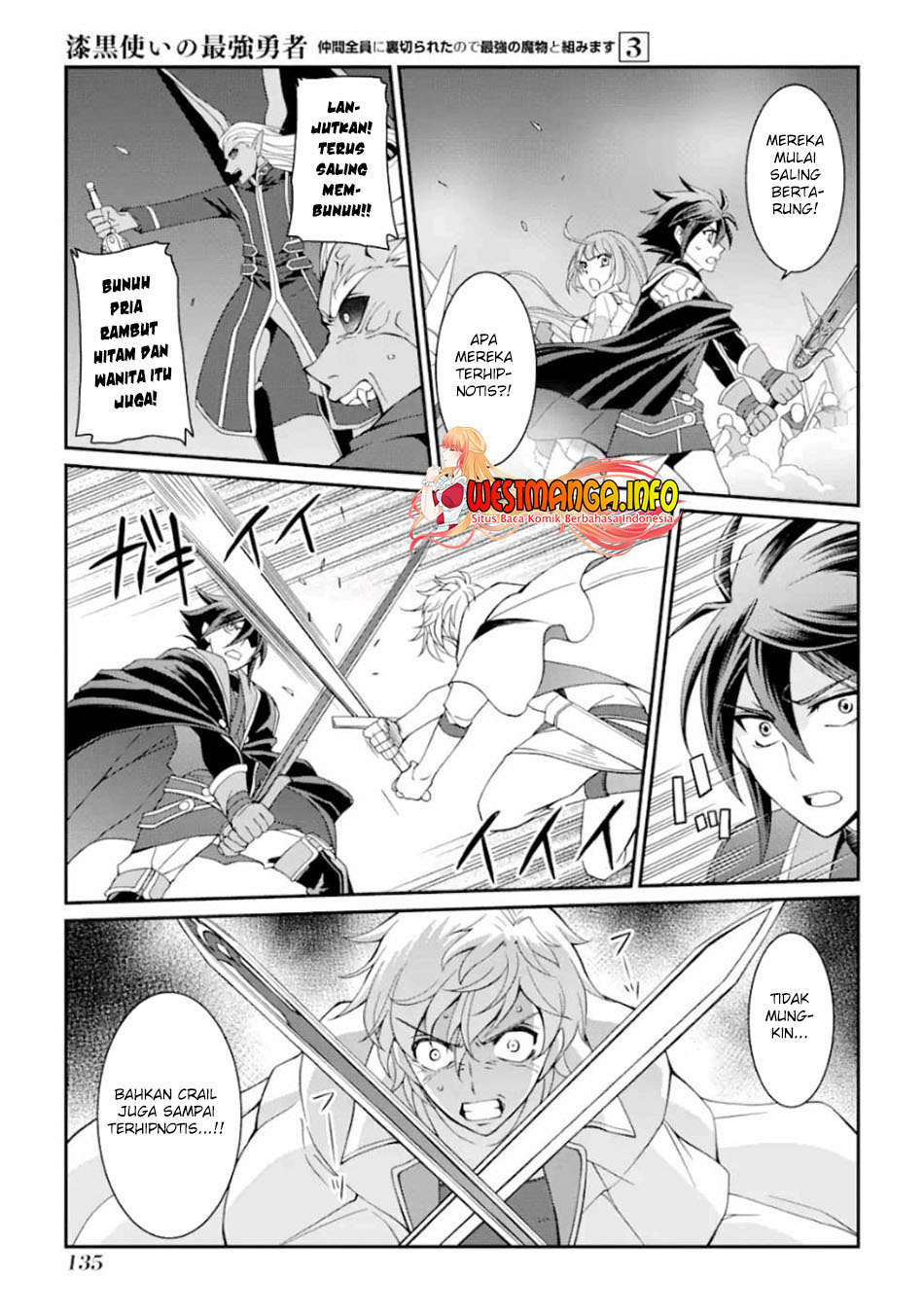 Shikkoku tsukai no saikyo yusha nakama zen’in ni uragira retanode saikyo no mamono Chapter 11 - halaman 30