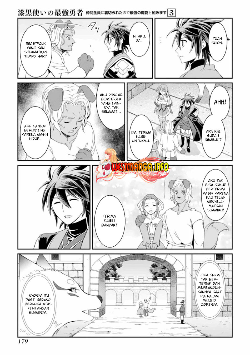 Shikkoku tsukai no saikyo yusha nakama zen’in ni uragira retanode saikyo no mamono Chapter 13 - halaman 9