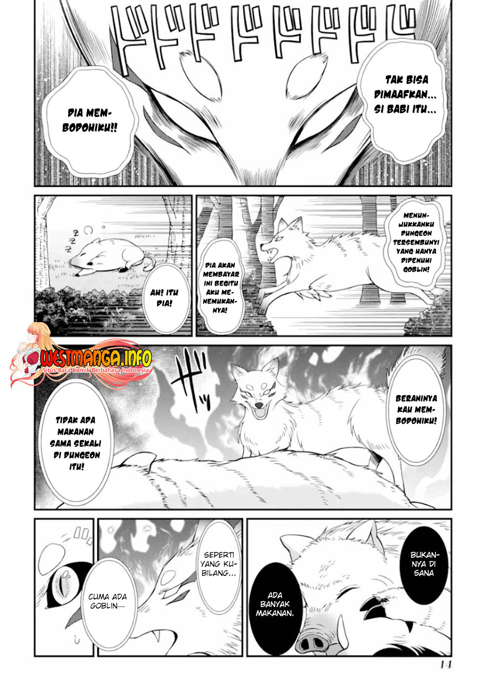 Shikkoku tsukai no saikyo yusha nakama zen’in ni uragira retanode saikyo no mamono Chapter 14 - halaman 15