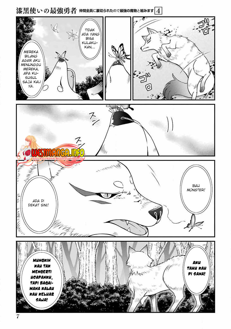 Shikkoku tsukai no saikyo yusha nakama zen’in ni uragira retanode saikyo no mamono Chapter 14 - halaman 7