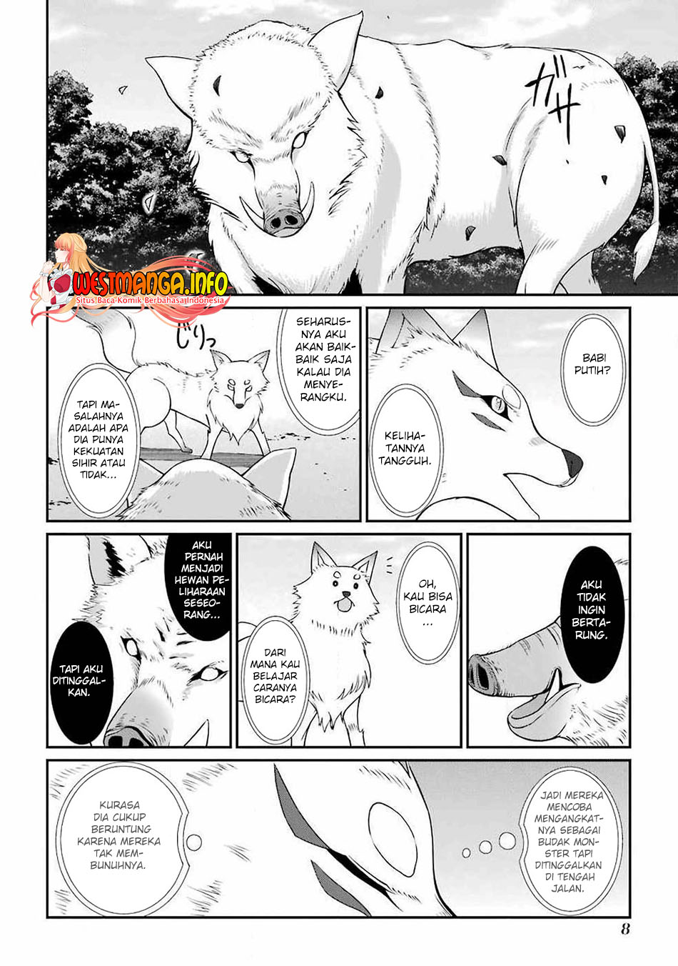 Shikkoku tsukai no saikyo yusha nakama zen’in ni uragira retanode saikyo no mamono Chapter 14 - halaman 8