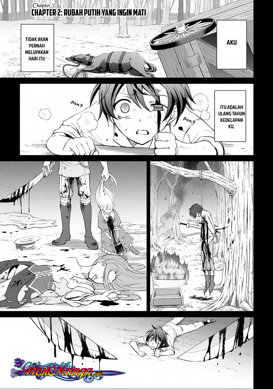 Shikkoku tsukai no saikyo yusha nakama zen’in ni uragira retanode saikyo no mamono Chapter 2.1 - halaman 2