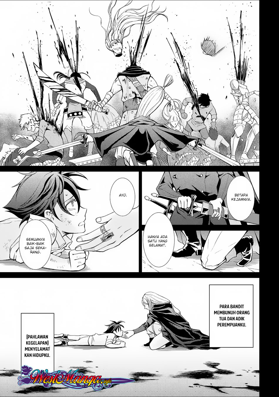 Shikkoku tsukai no saikyo yusha nakama zen’in ni uragira retanode saikyo no mamono Chapter 2.1 - halaman 5