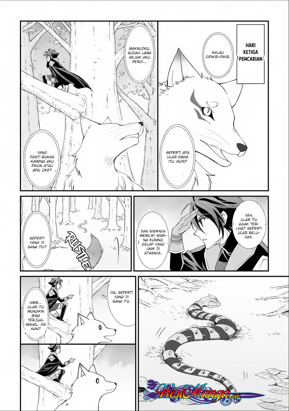Shikkoku tsukai no saikyo yusha nakama zen’in ni uragira retanode saikyo no mamono Chapter 3.1 - halaman 12