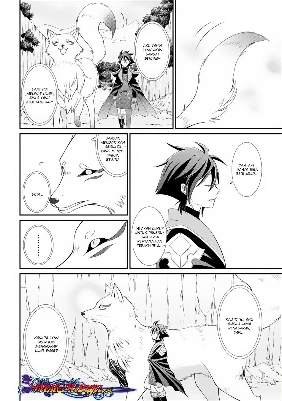 Shikkoku tsukai no saikyo yusha nakama zen’in ni uragira retanode saikyo no mamono Chapter 3.1 - halaman 18