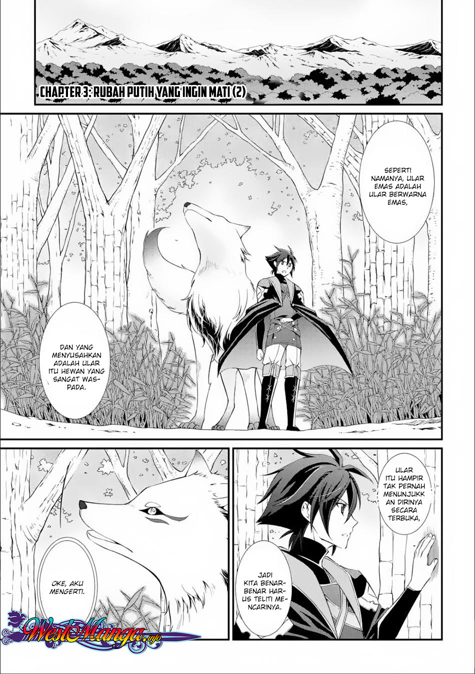Shikkoku tsukai no saikyo yusha nakama zen’in ni uragira retanode saikyo no mamono Chapter 3.1 - halaman 2