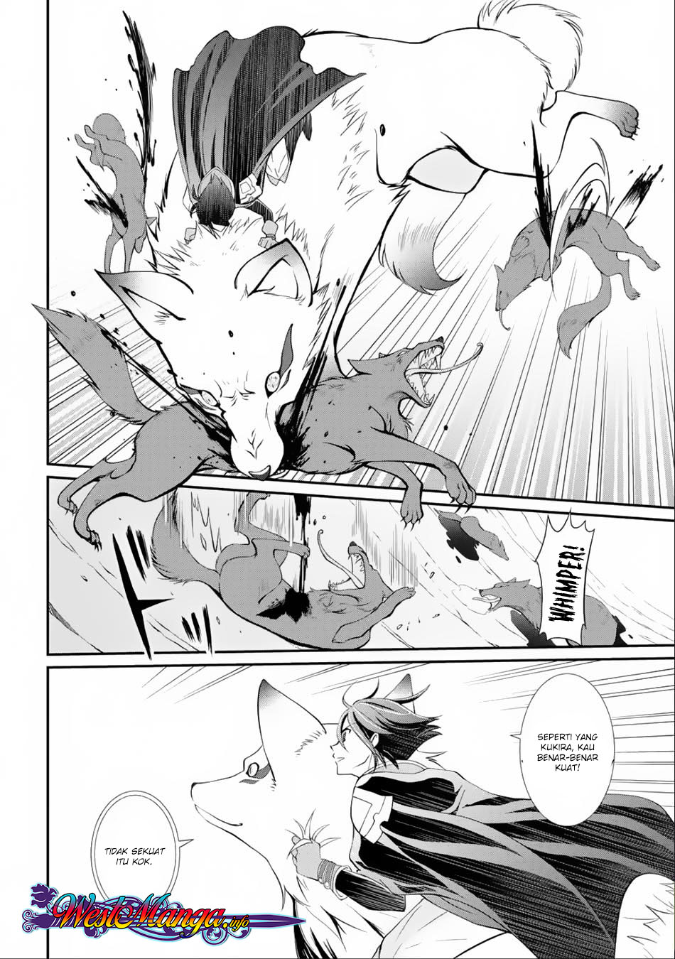 Shikkoku tsukai no saikyo yusha nakama zen’in ni uragira retanode saikyo no mamono Chapter 3.1 - halaman 23