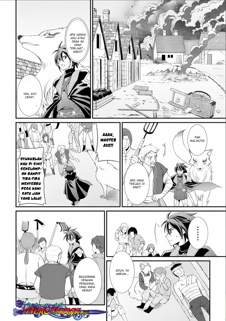 Shikkoku tsukai no saikyo yusha nakama zen’in ni uragira retanode saikyo no mamono Chapter 3.1 - halaman 25