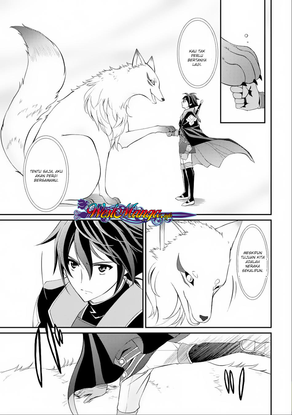 Shikkoku tsukai no saikyo yusha nakama zen’in ni uragira retanode saikyo no mamono Chapter 3.1 - halaman 28