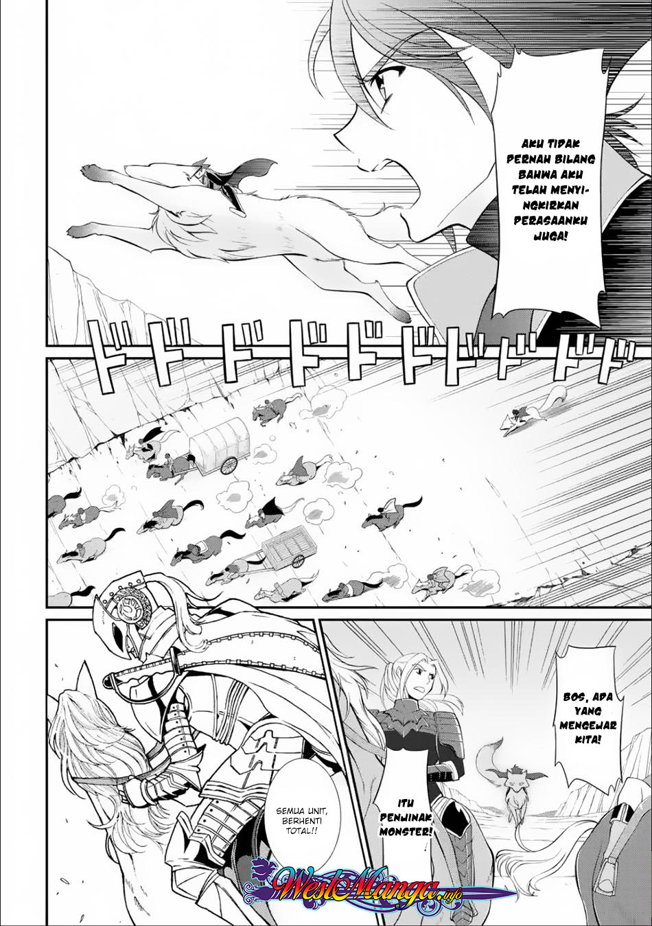 Shikkoku tsukai no saikyo yusha nakama zen’in ni uragira retanode saikyo no mamono Chapter 3.1 - halaman 31
