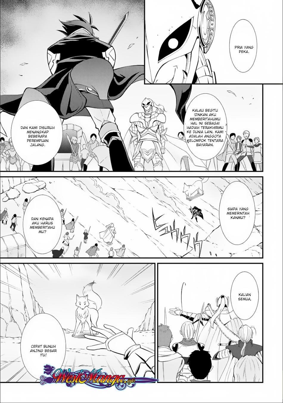 Shikkoku tsukai no saikyo yusha nakama zen’in ni uragira retanode saikyo no mamono Chapter 3.1 - halaman 34