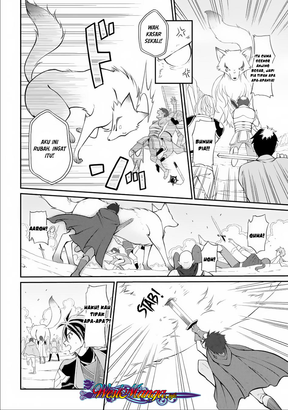 Shikkoku tsukai no saikyo yusha nakama zen’in ni uragira retanode saikyo no mamono Chapter 3.1 - halaman 35