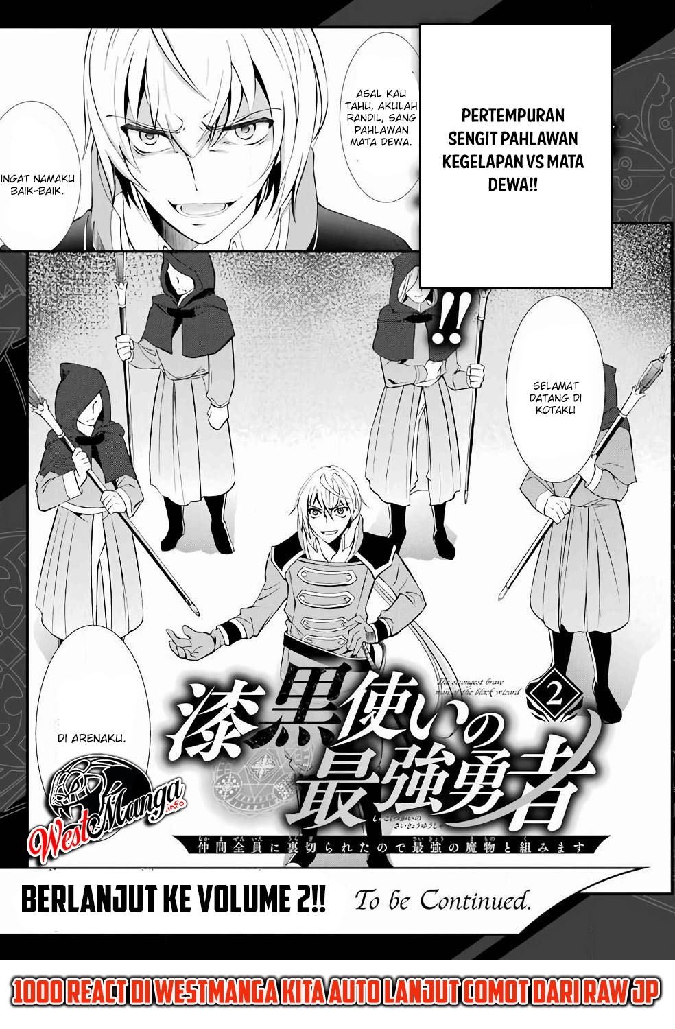 Shikkoku tsukai no saikyo yusha nakama zen’in ni uragira retanode saikyo no mamono Chapter 3.4 - halaman 3