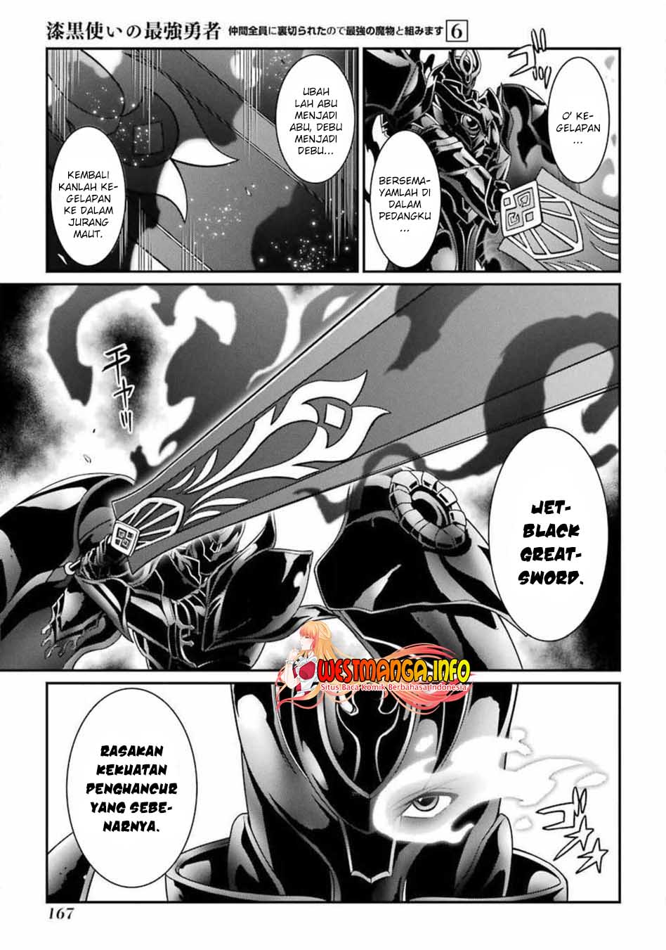Shikkoku tsukai no saikyo yusha nakama zen’in ni uragira retanode saikyo no mamono Chapter 31.2 - halaman 16