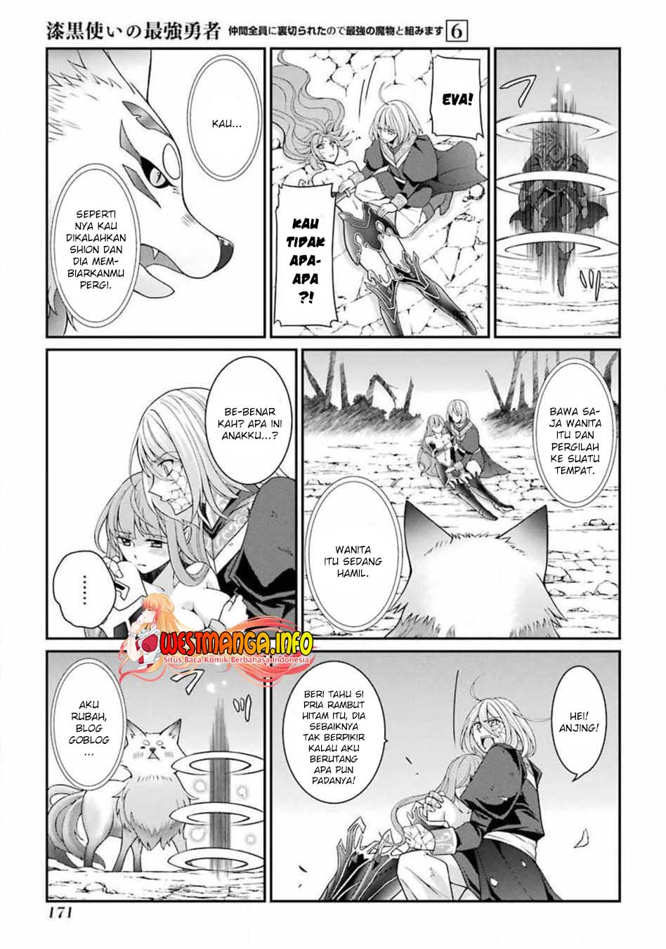 Shikkoku tsukai no saikyo yusha nakama zen’in ni uragira retanode saikyo no mamono Chapter 31.2 - halaman 20