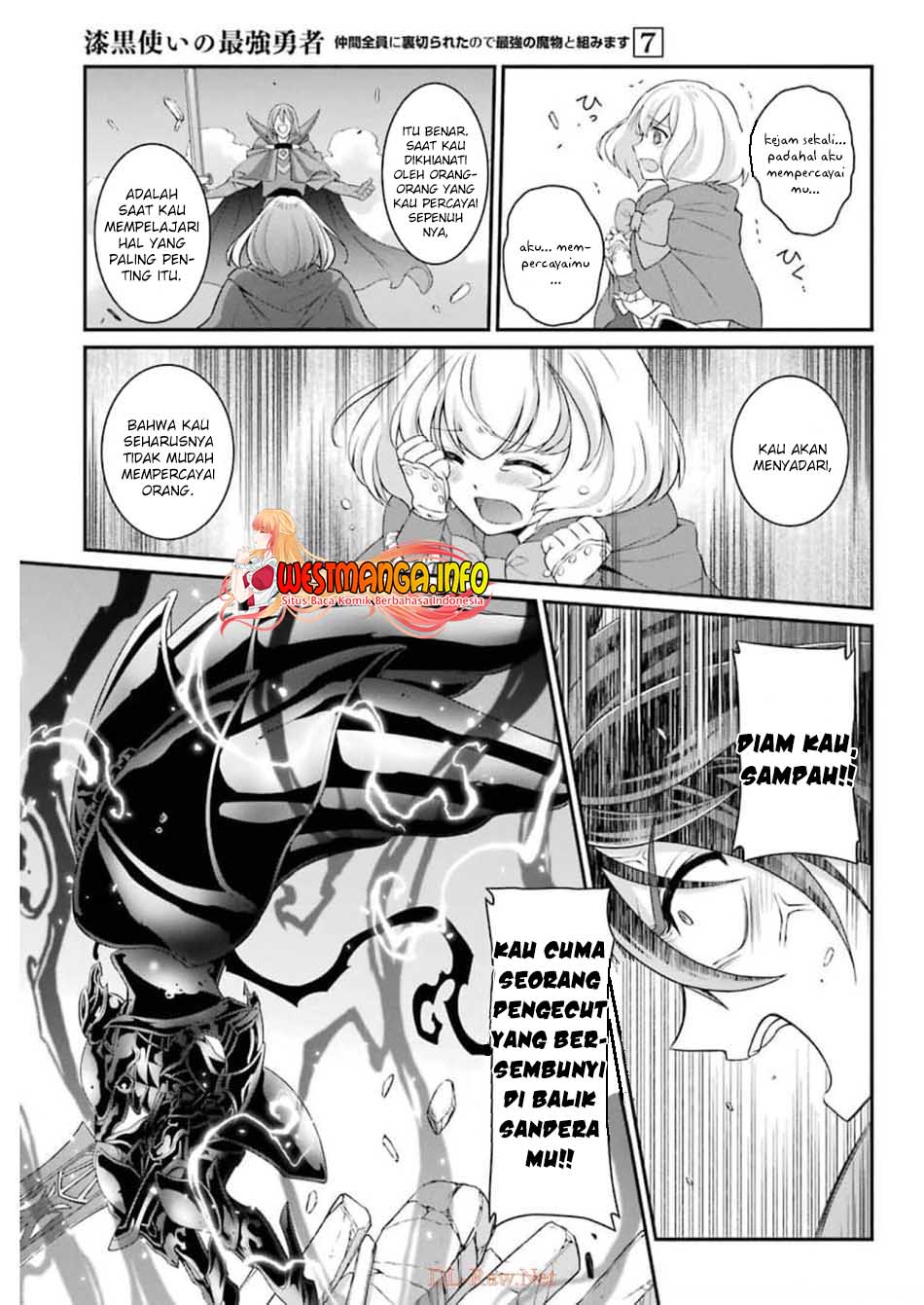 Shikkoku tsukai no saikyo yusha nakama zen’in ni uragira retanode saikyo no mamono Chapter 32 - halaman 18