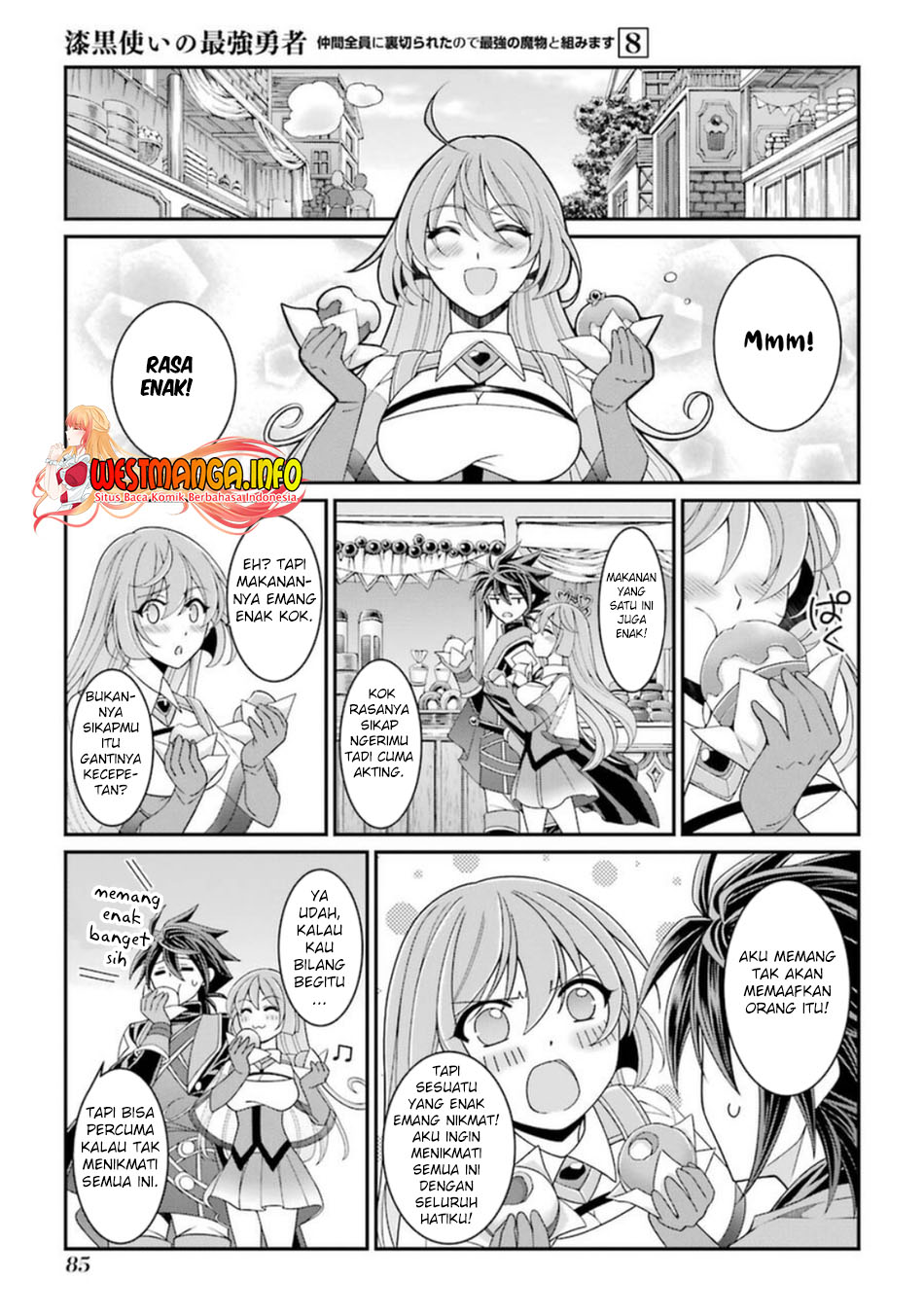 Shikkoku tsukai no saikyo yusha nakama zen’in ni uragira retanode saikyo no mamono Chapter 40 - halaman 22