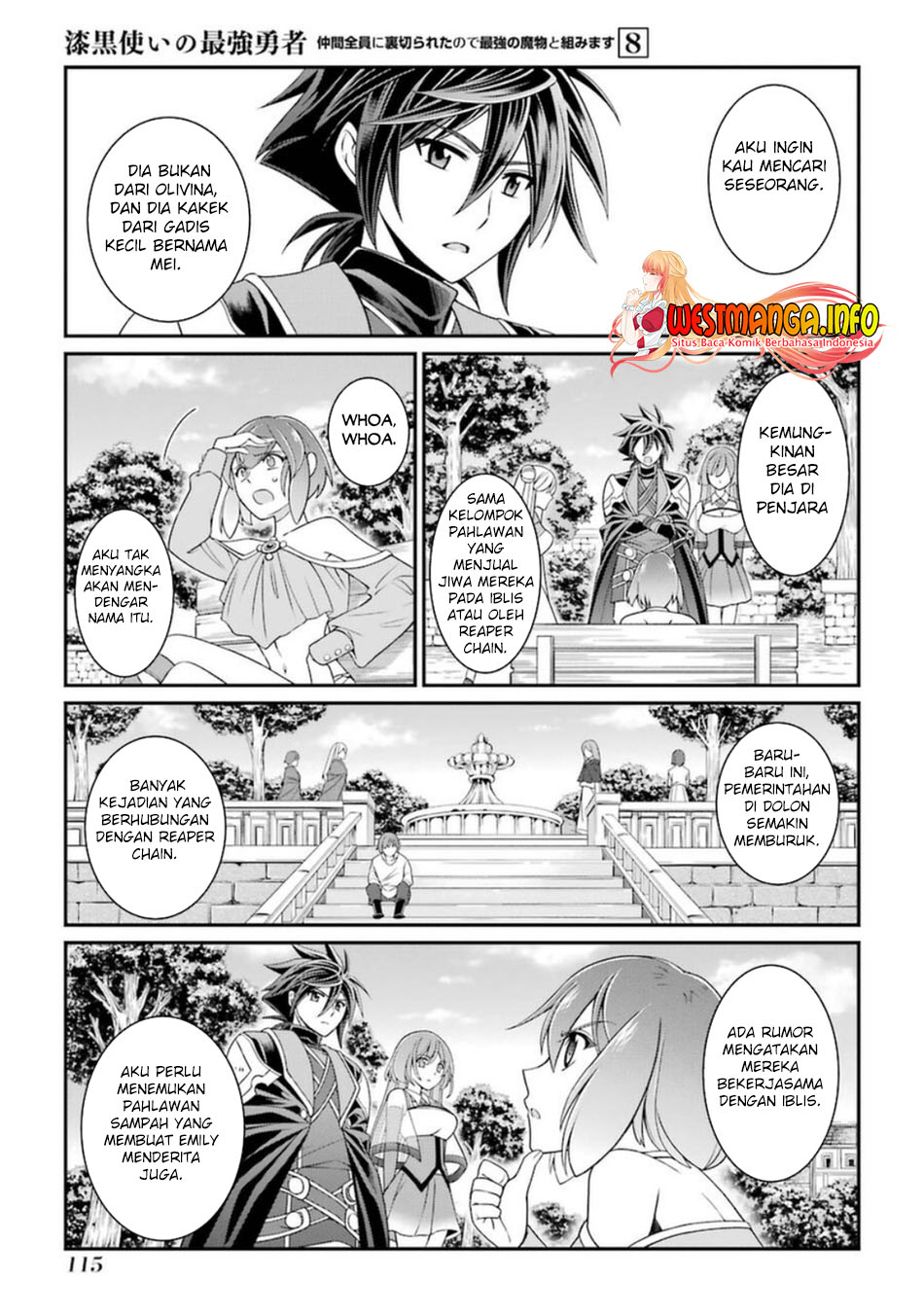 Shikkoku tsukai no saikyo yusha nakama zen’in ni uragira retanode saikyo no mamono Chapter 41 - halaman 18