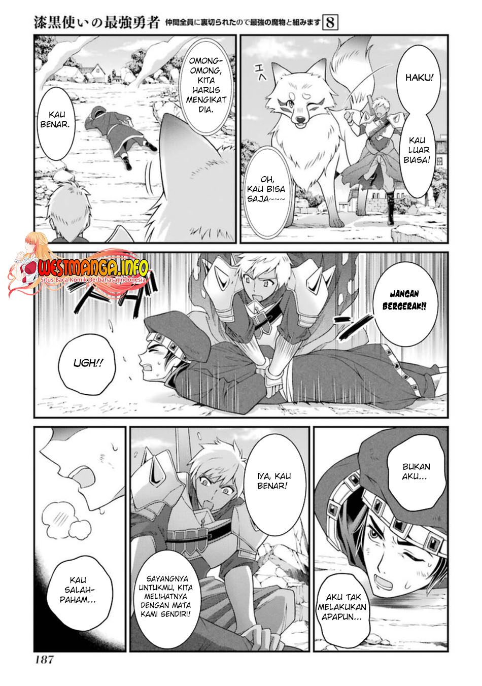Shikkoku tsukai no saikyo yusha nakama zen’in ni uragira retanode saikyo no mamono Chapter 43 - halaman 24