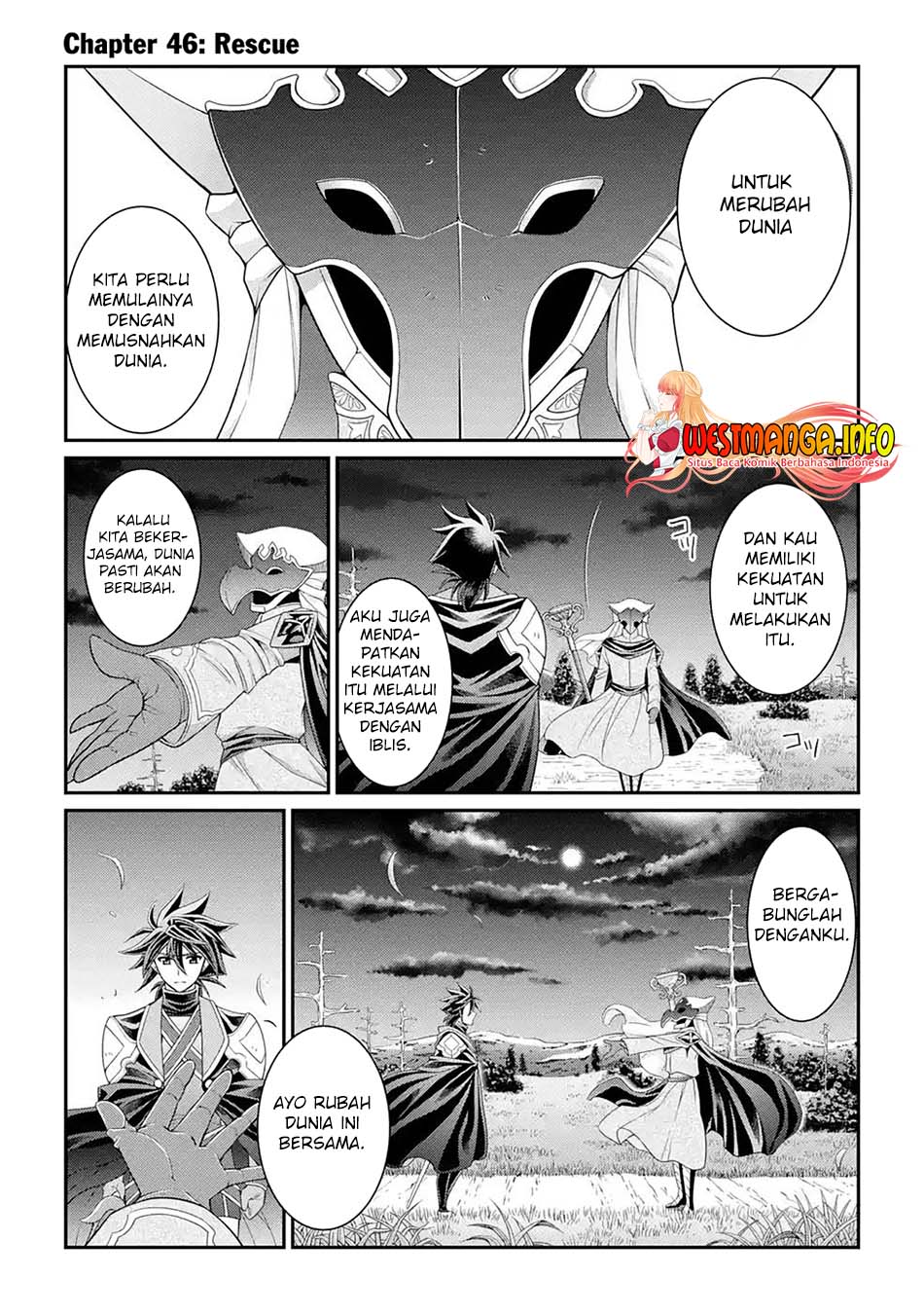 Shikkoku tsukai no saikyo yusha nakama zen’in ni uragira retanode saikyo no mamono Chapter 46 - halaman 2