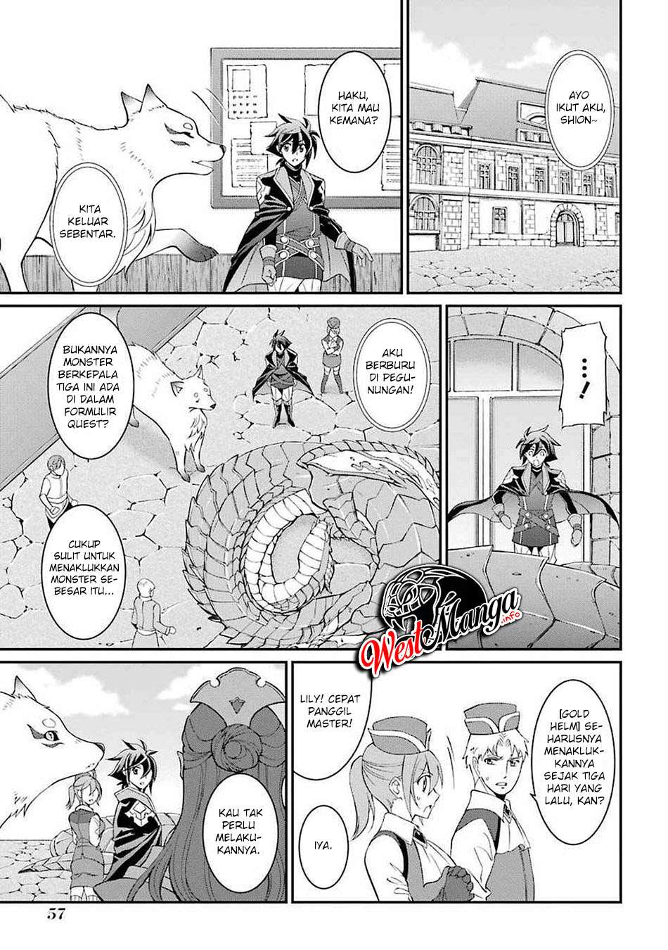 Shikkoku tsukai no saikyo yusha nakama zen’in ni uragira retanode saikyo no mamono Chapter 5 - halaman 5
