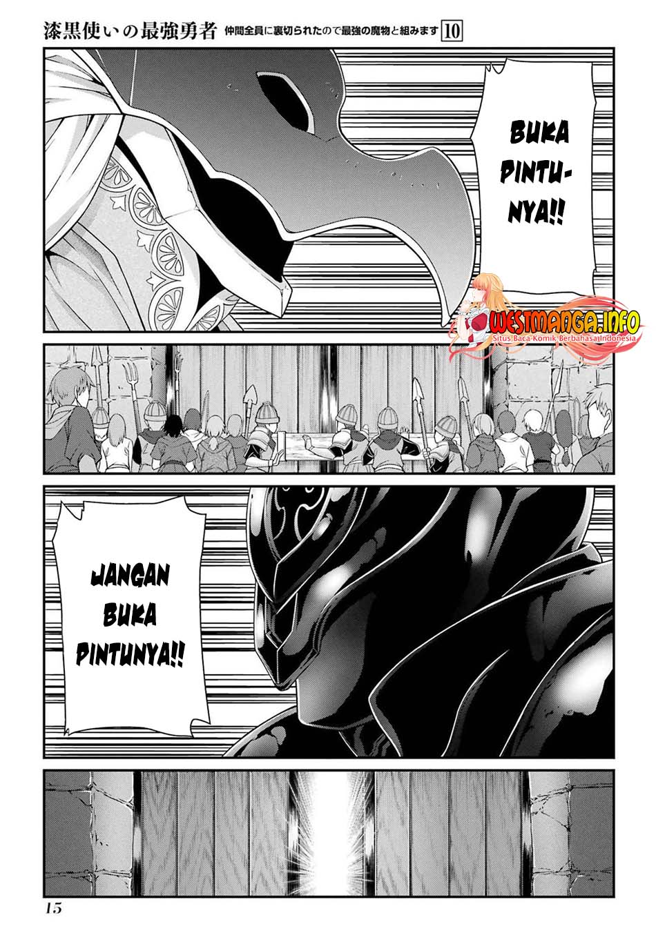 Shikkoku tsukai no saikyo yusha nakama zen’in ni uragira retanode saikyo no mamono Chapter 50 - halaman 16