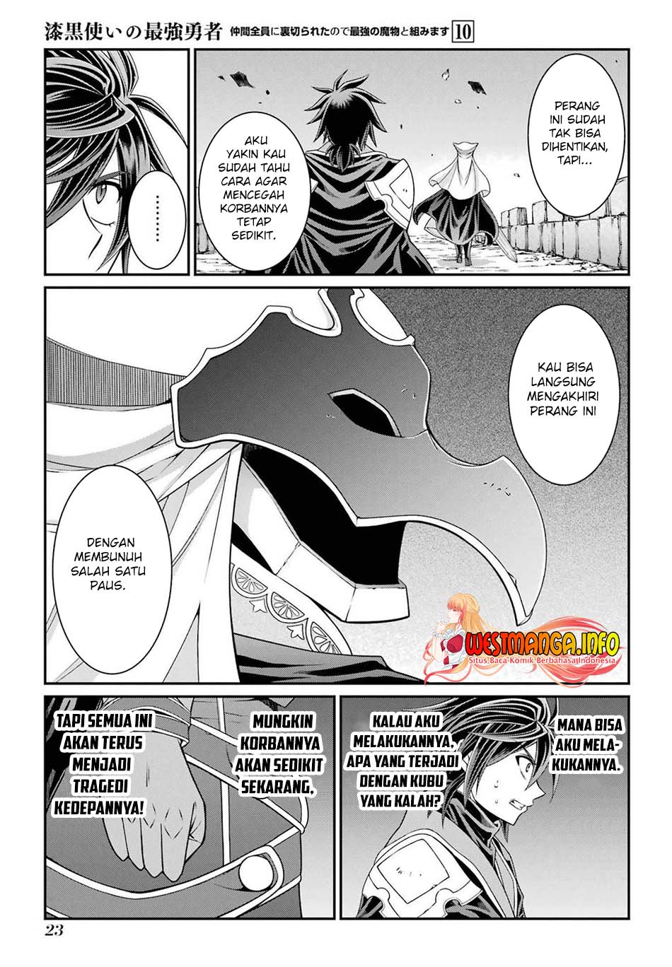 Shikkoku tsukai no saikyo yusha nakama zen’in ni uragira retanode saikyo no mamono Chapter 50 - halaman 24