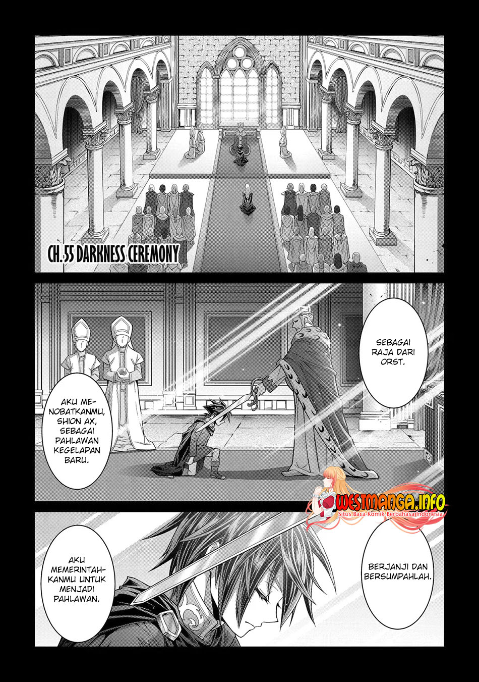 Shikkoku tsukai no saikyo yusha nakama zen’in ni uragira retanode saikyo no mamono Chapter 55 - halaman 2