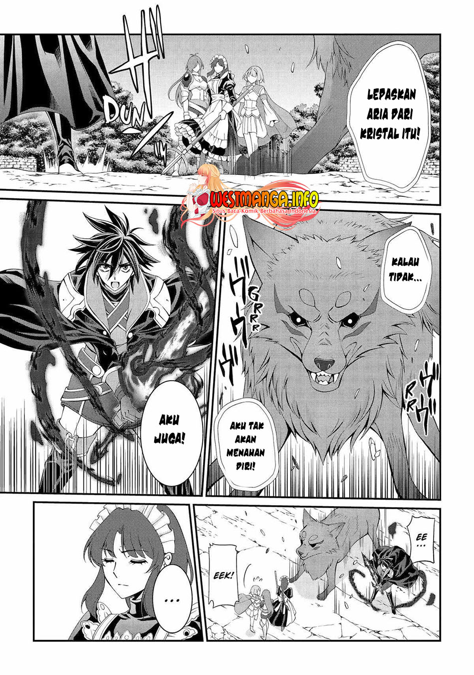 Shikkoku tsukai no saikyo yusha nakama zen’in ni uragira retanode saikyo no mamono Chapter 70 - halaman 32