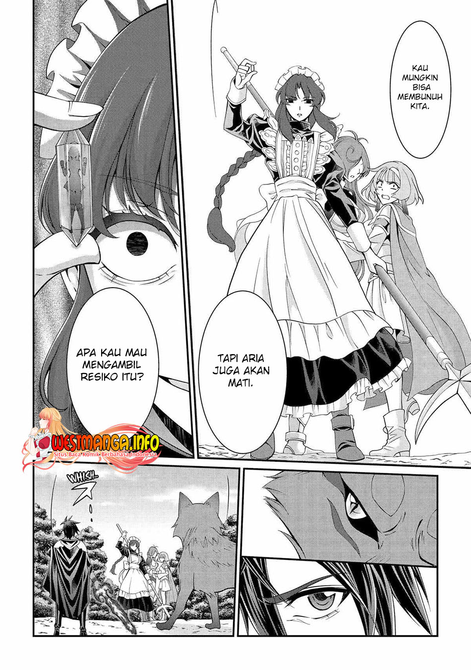 Shikkoku tsukai no saikyo yusha nakama zen’in ni uragira retanode saikyo no mamono Chapter 70 - halaman 33