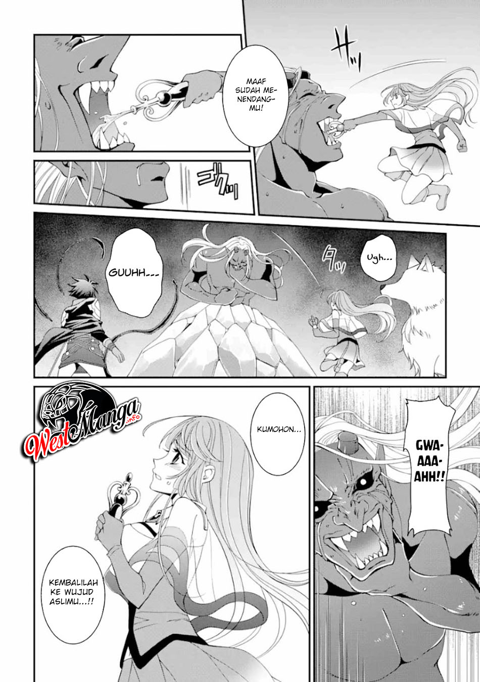Shikkoku tsukai no saikyo yusha nakama zen’in ni uragira retanode saikyo no mamono Chapter 8 - halaman 32