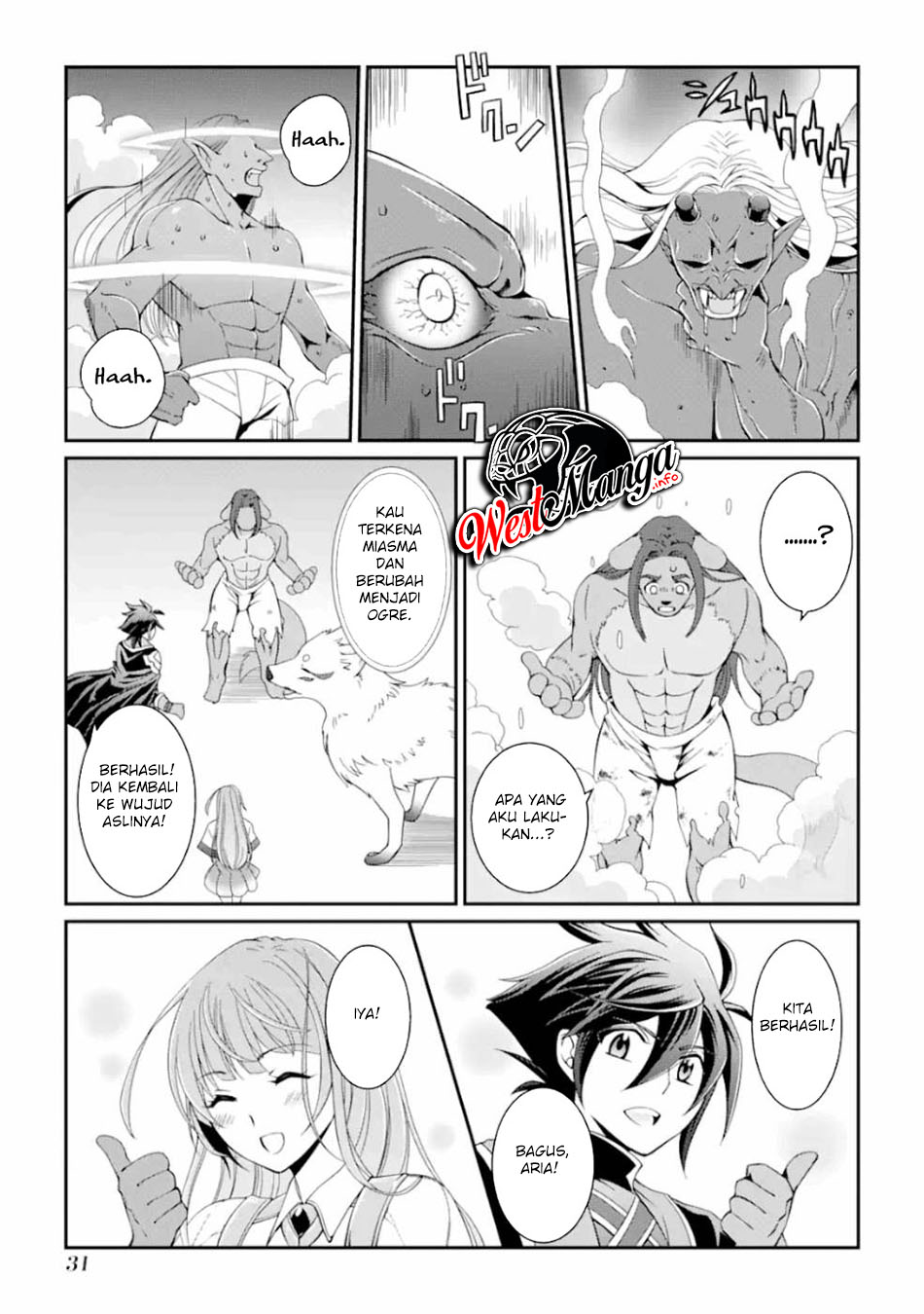 Shikkoku tsukai no saikyo yusha nakama zen’in ni uragira retanode saikyo no mamono Chapter 8 - halaman 33
