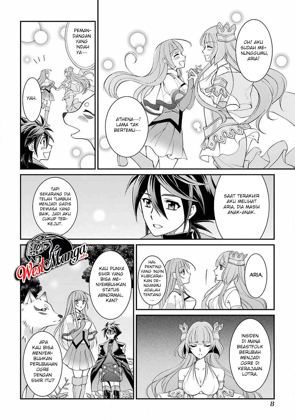 Shikkoku tsukai no saikyo yusha nakama zen’in ni uragira retanode saikyo no mamono Chapter 8 - halaman 8