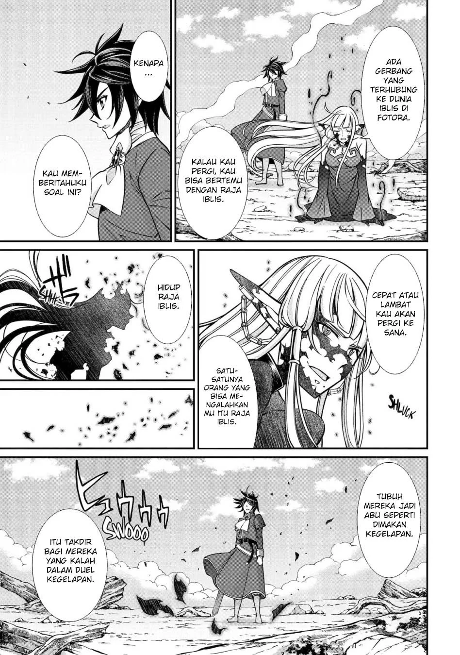 Shikkoku tsukai no saikyo yusha nakama zen’in ni uragira retanode saikyo no mamono Chapter 96 - halaman 17
