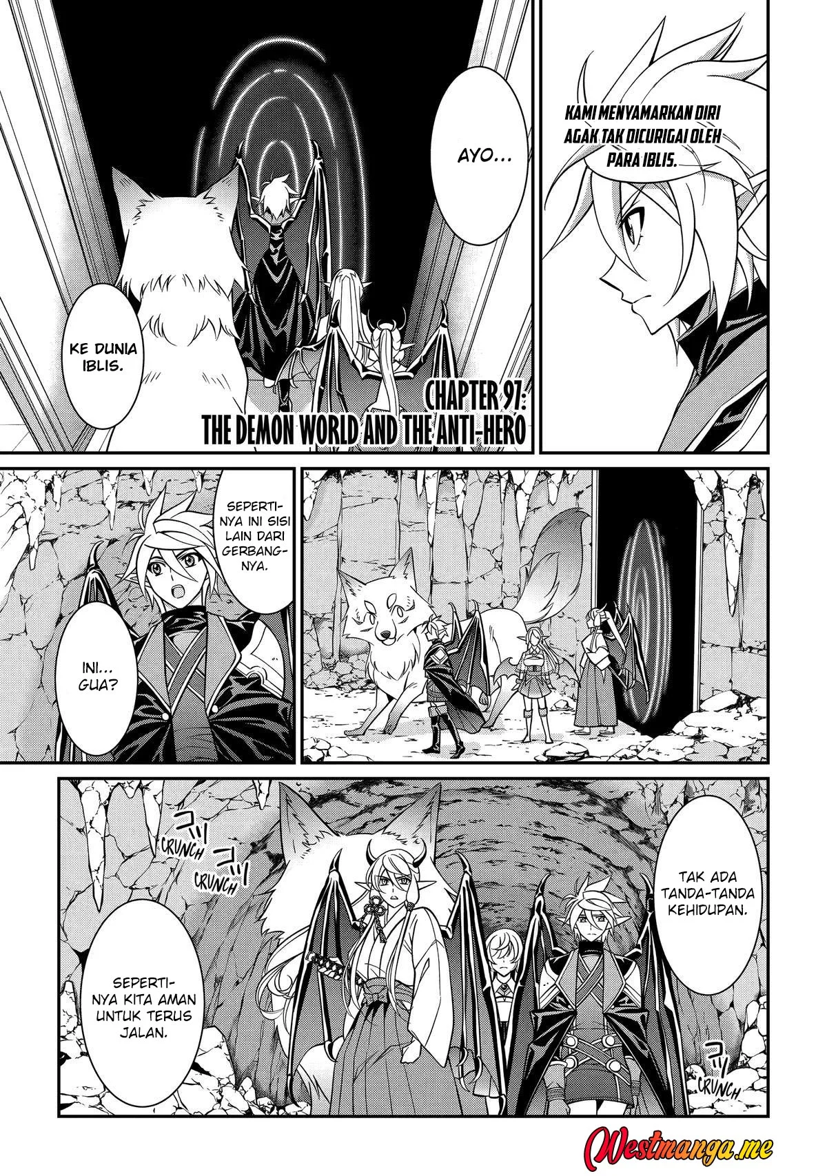 Shikkoku tsukai no saikyo yusha nakama zen’in ni uragira retanode saikyo no mamono Chapter 97 - halaman 2