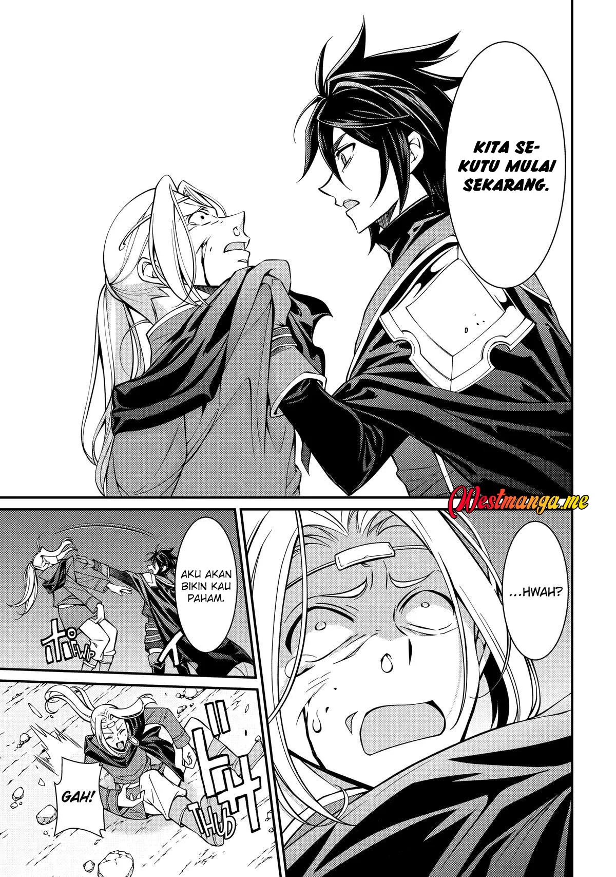 Shikkoku tsukai no saikyo yusha nakama zen’in ni uragira retanode saikyo no mamono Chapter 97 - halaman 33