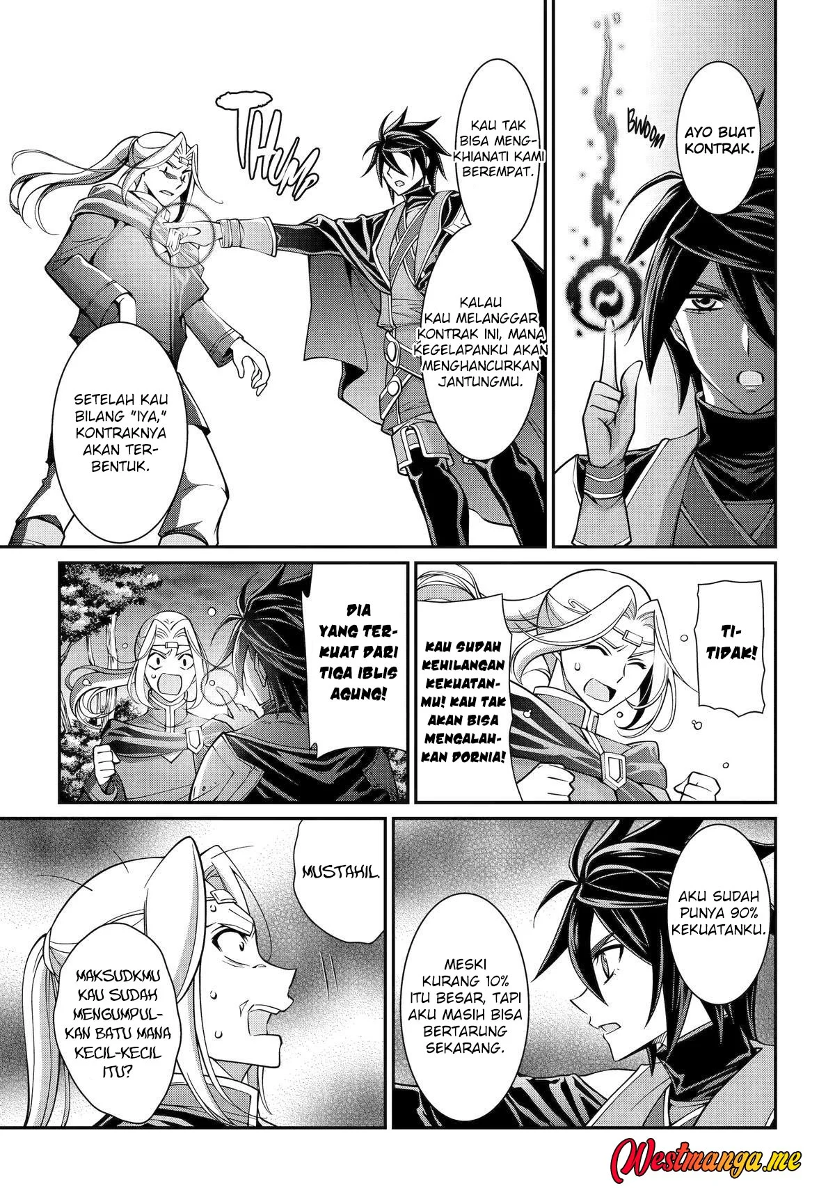 Shikkoku tsukai no saikyo yusha nakama zen’in ni uragira retanode saikyo no mamono Chapter 98 - halaman 7