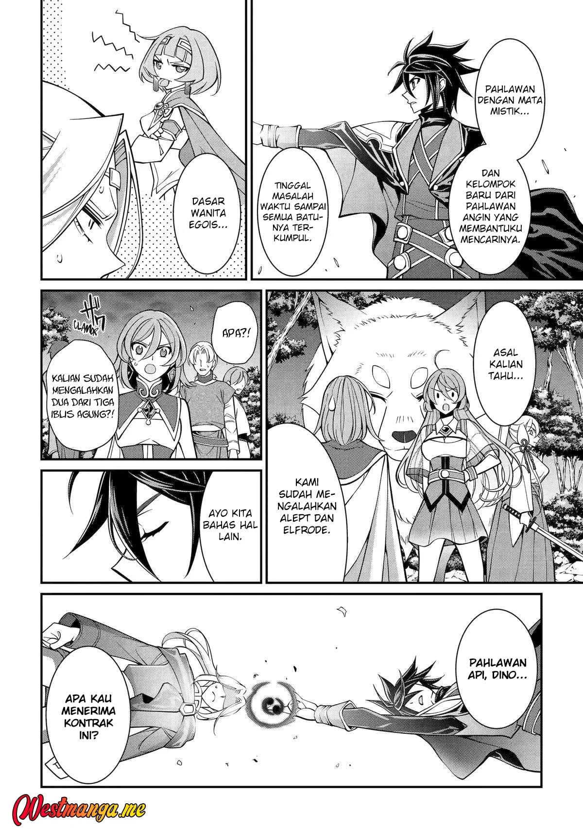 Shikkoku tsukai no saikyo yusha nakama zen’in ni uragira retanode saikyo no mamono Chapter 98 - halaman 8