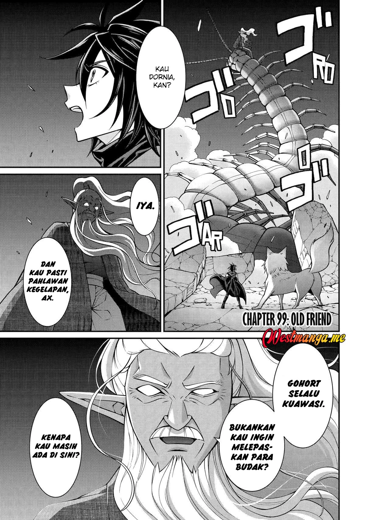 Shikkoku tsukai no saikyo yusha nakama zen’in ni uragira retanode saikyo no mamono Chapter 99 - halaman 2