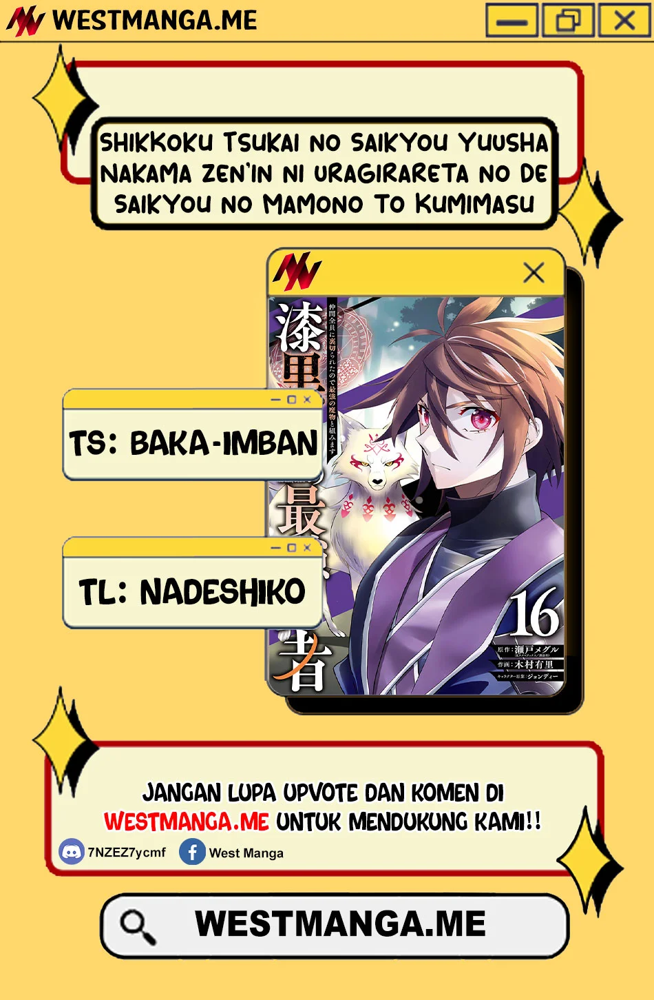Shikkoku tsukai no saikyo yusha nakama zen’in ni uragira retanode saikyo no mamono Chapter 99 - halaman 3