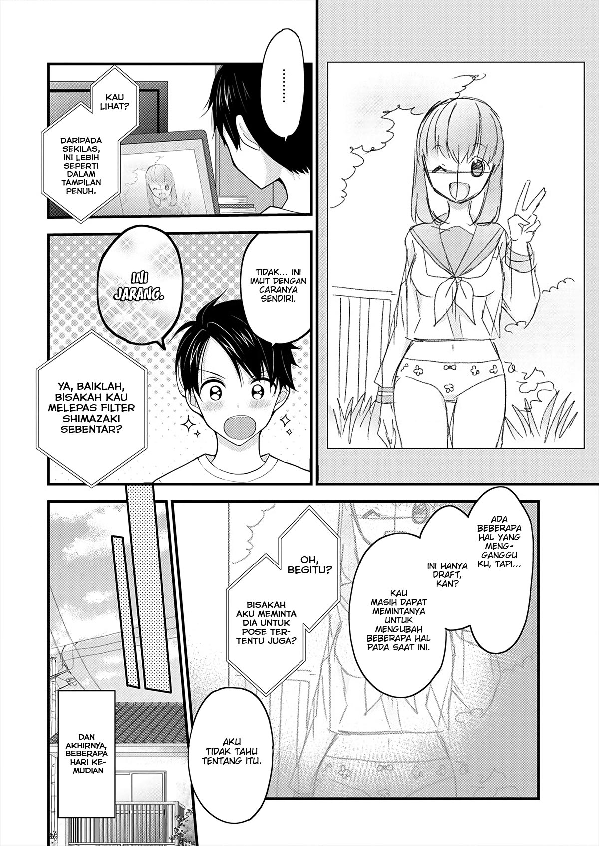 Shimazaki Nana@Oshigoto Boshuuchuu Chapter 1 - halaman 11