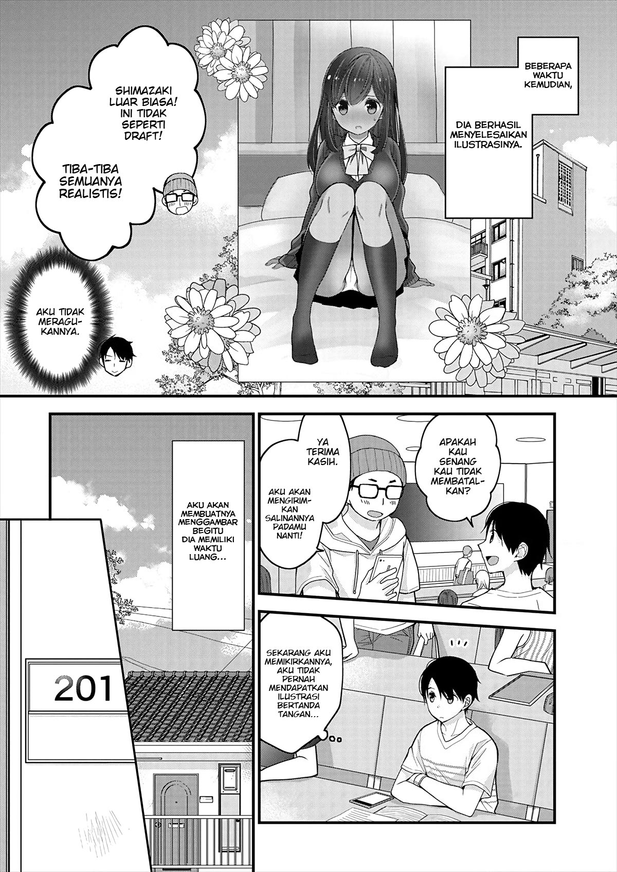 Shimazaki Nana@Oshigoto Boshuuchuu Chapter 1 - halaman 31